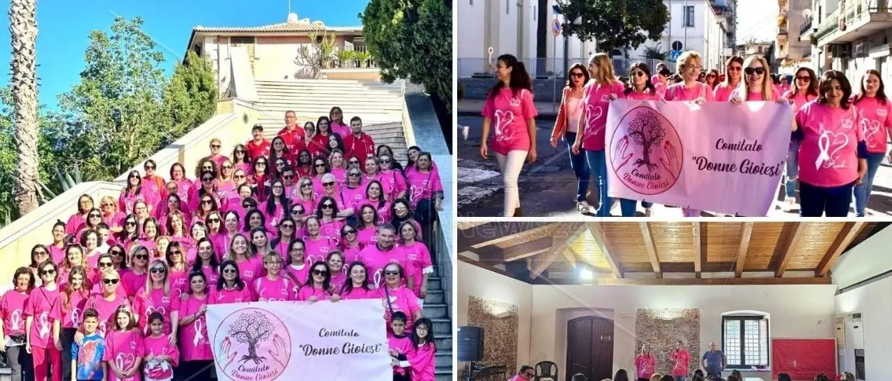 Tumore al seno, a Gioia Tauro una passeggiata in rosa per accendere i riflettori sul tema della prevenzione