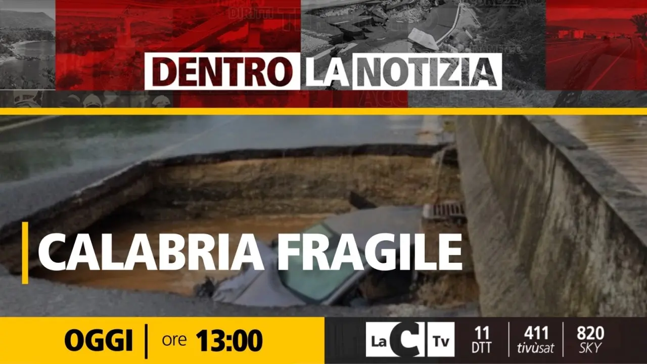 Le ondate di maltempo e una “Calabria troppo fragile”: approfondimento a Dentro la notizia