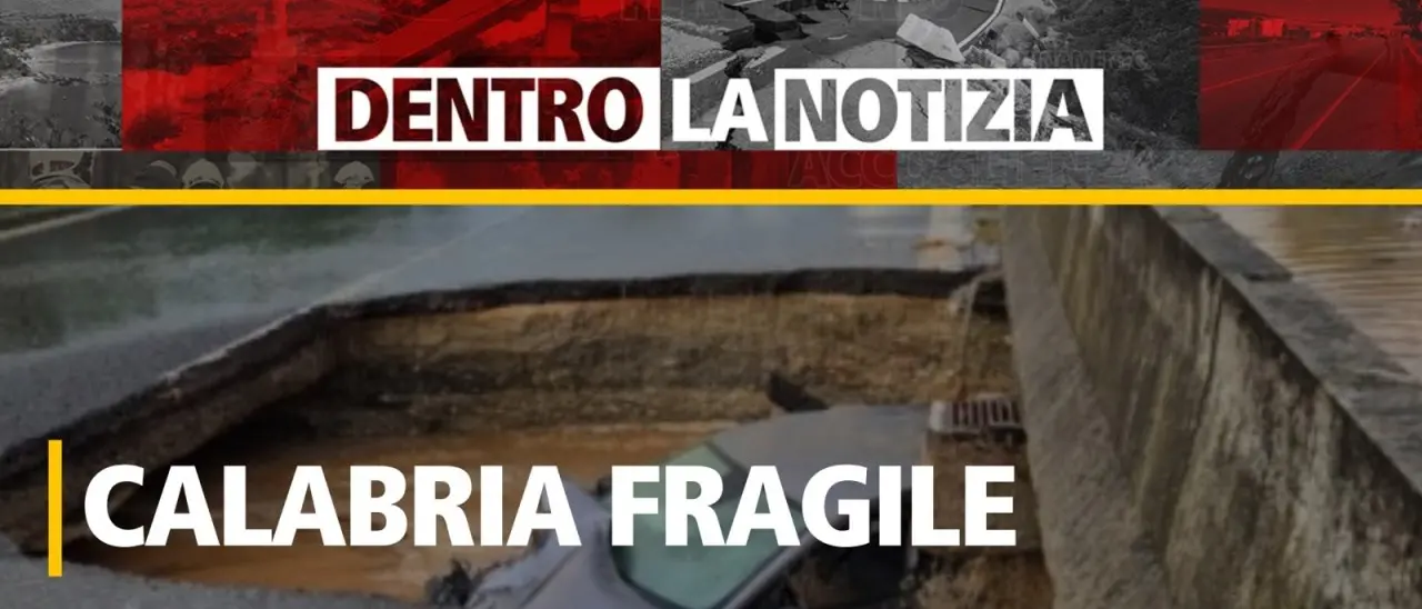 Le ondate di maltempo e una “Calabria troppo fragile”: approfondimento a Dentro la notizia