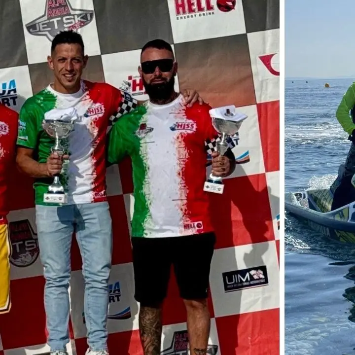 Moto d’acqua, il calabrese Giuseppe Parrilla trionfa nella tappa europea di Jet Ski in Croazia