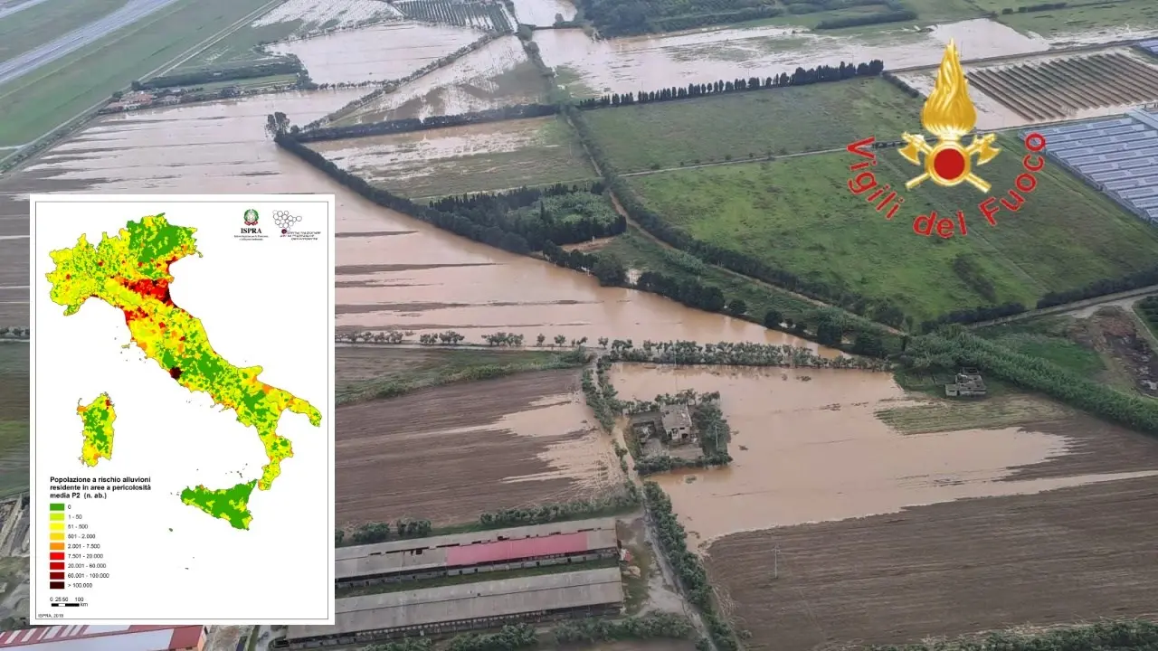 Calabria sempre più a rischio per alluvioni e frane, è la seconda regione in Italia dopo l’Emilia Romagna