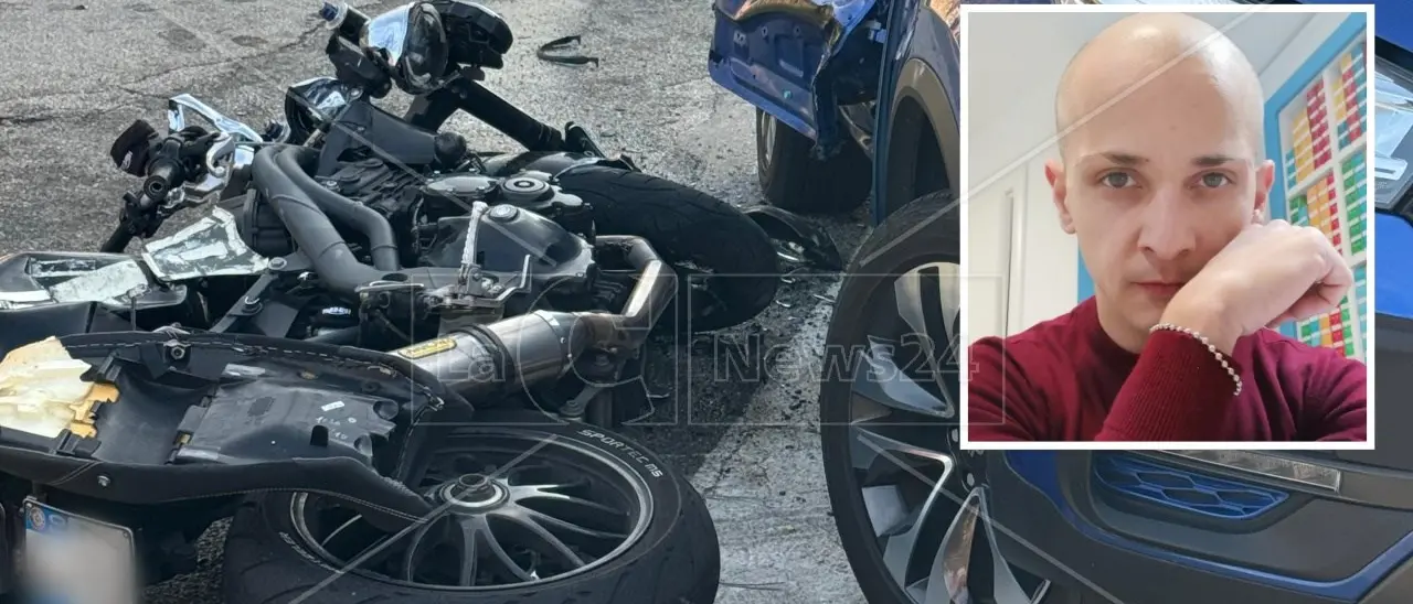 Tragico incidente nel Vibonese, muore un 35enne nello scontro tra una moto e un’auto