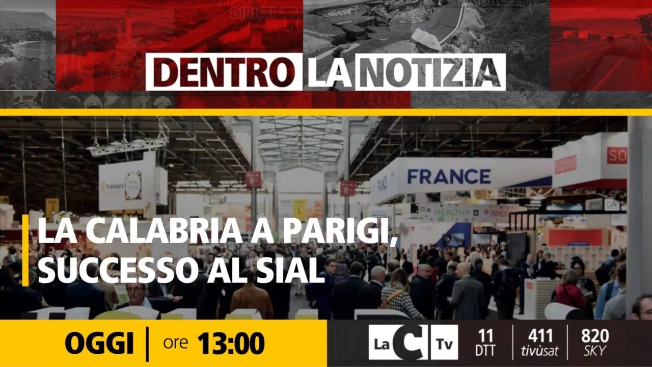 Il trionfo dell’agroalimentare calabrese al Sial di Parigi: a Dentro la notizia l’assessore regionale Gianluca Gallo