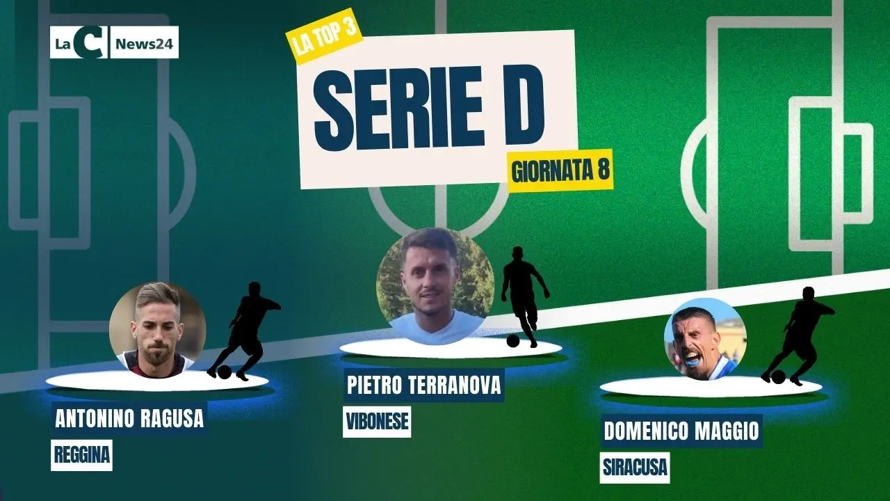 Serie D, Terranova faro della Vibonese. Ragusa non segna ma fa impazzire l’Enna: ecco la Top 3 di LaC Sport