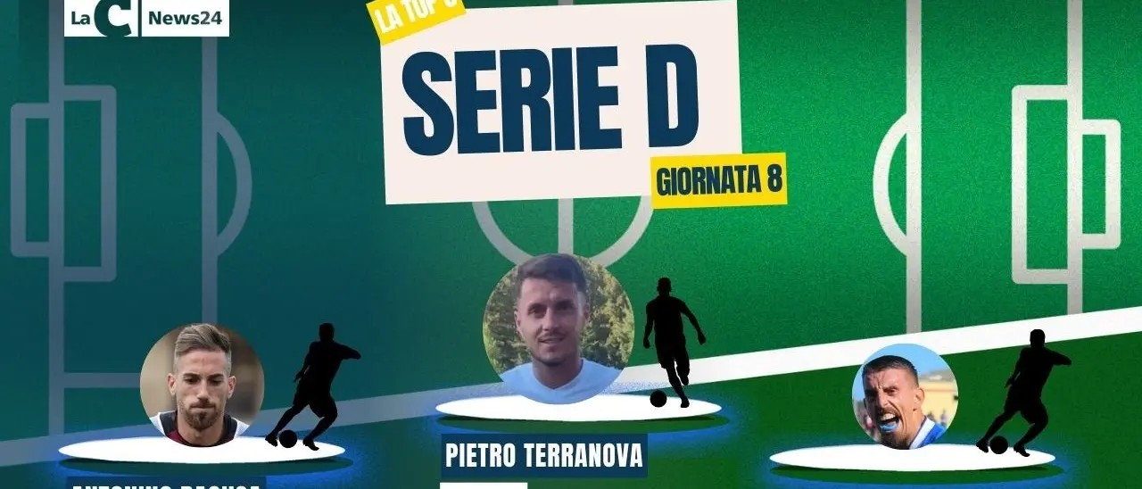 Serie D, Terranova faro della Vibonese. Ragusa non segna ma fa impazzire l’Enna: ecco la Top 3 di LaC Sport