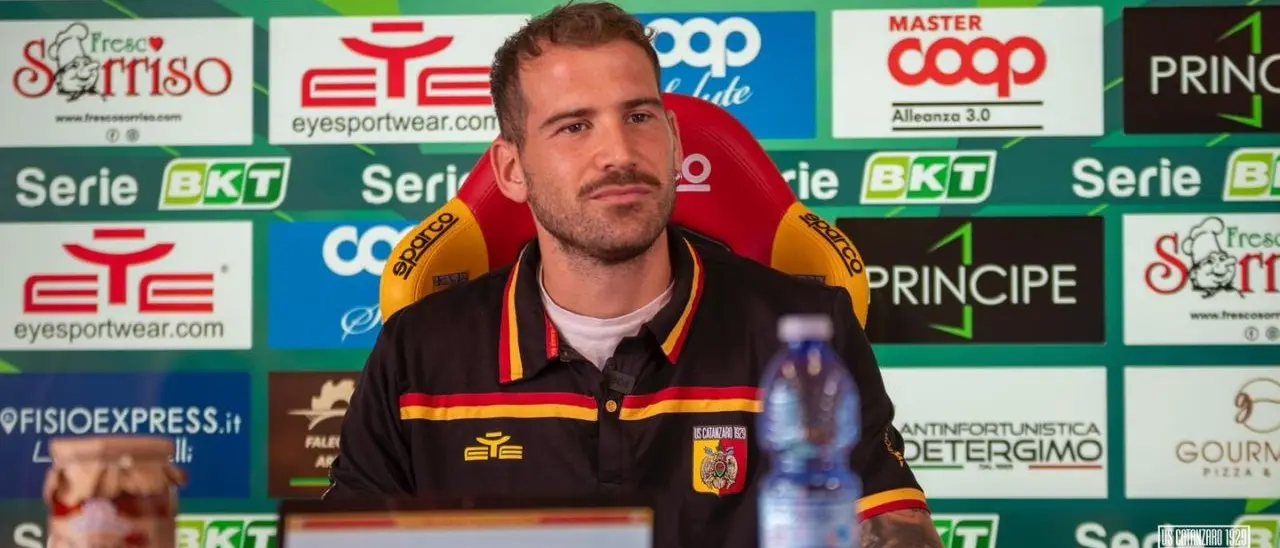 Us Catanzaro, La Mantia: «Qui mi sono sentito subito a casa». E sul prossimo match col Sudtirol: «Vogliamo tutti la vittoria»