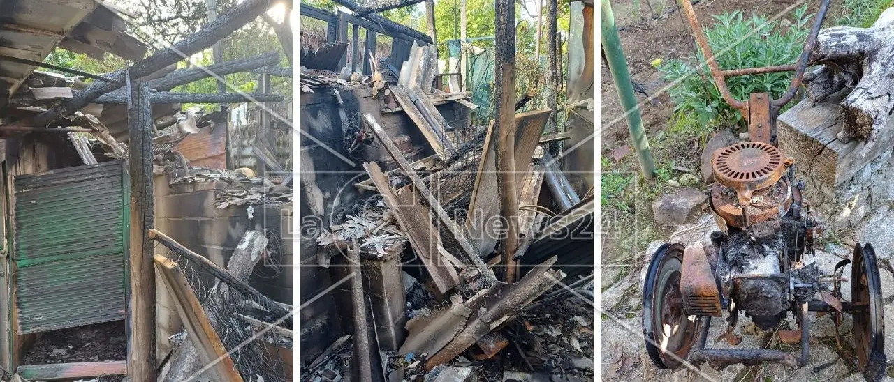 Nuova intimidazione al testimone di giustizia Tiberio Bentivoglio: un incendio doloso distrugge un capannone