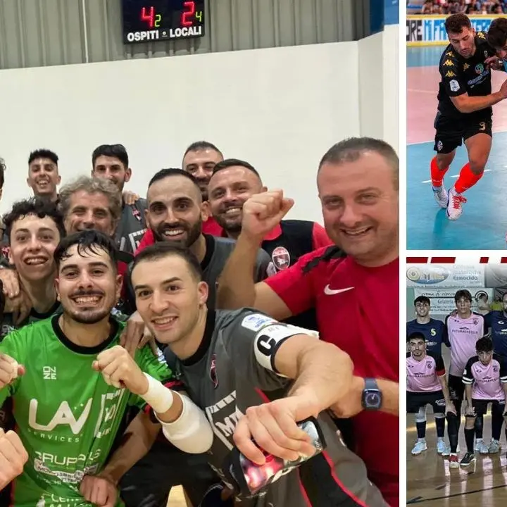 Serie A2 di futsal: l’Acri brinda per la prima volta. Lamezia cade in Puglia mentre il Soverato pareggia in casa