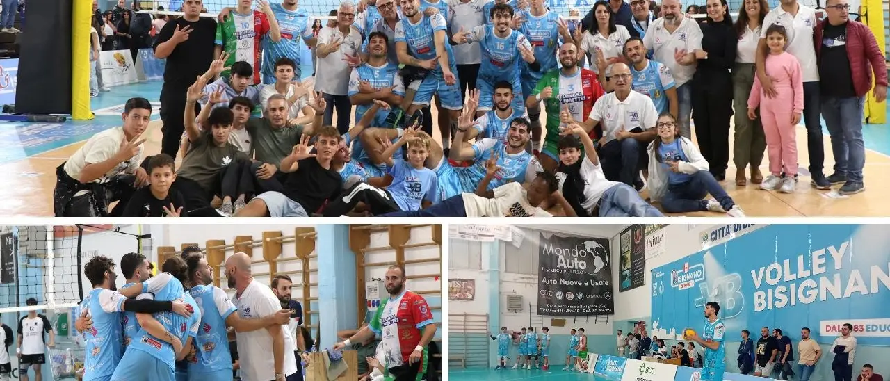 Pallavolo Calabria, Bisignano Group buona la prima in Serie B: vince e convince all’esordio in campionato