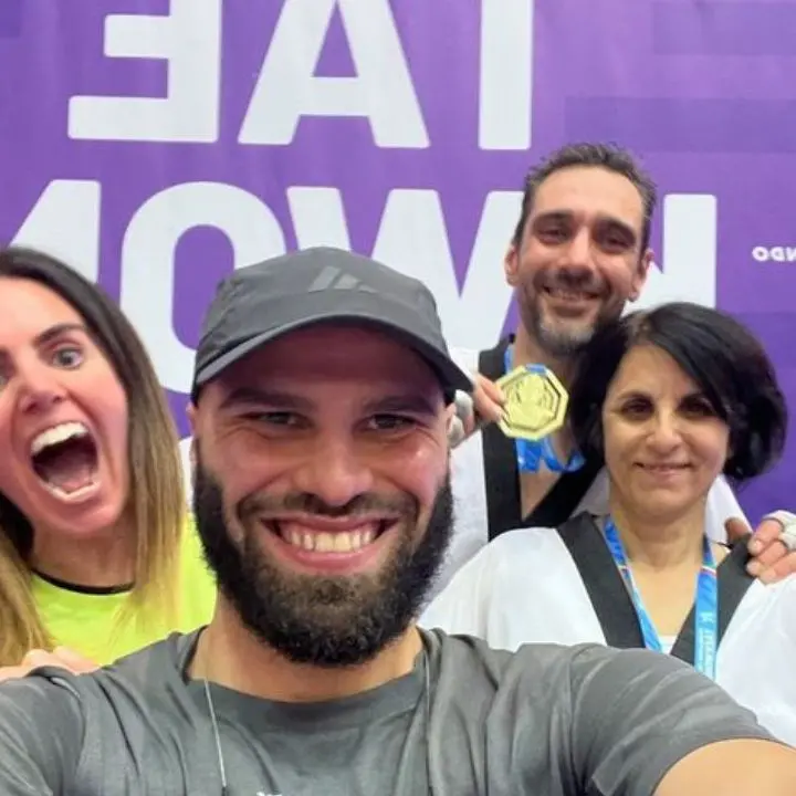 Taekwondo, il calabrese Salvatore Mazza campione italiano Master 3 -80 kg a Caorle