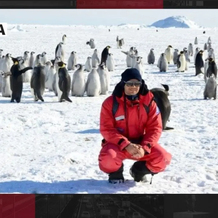 Francesco Pellegrino, un calabrese in Antartide: la sua storia oggi a Dentro la Notizia