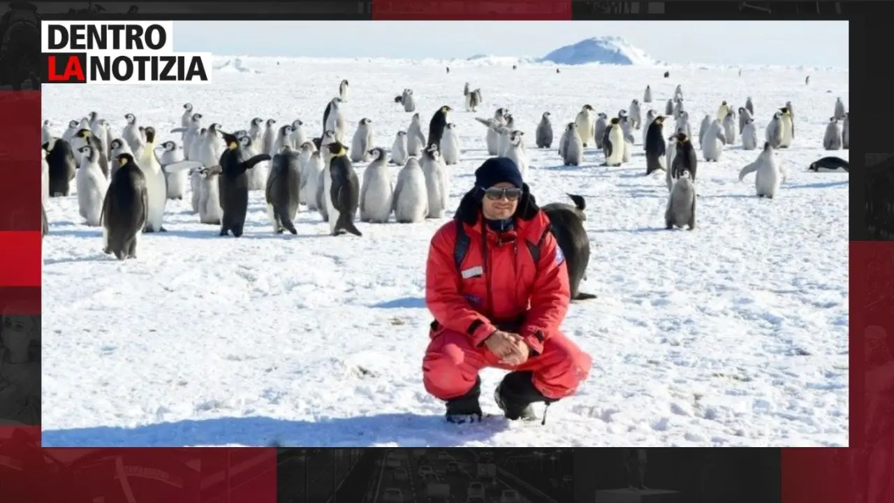 Francesco Pellegrino, un calabrese in Antartide: la sua storia oggi a Dentro la Notizia