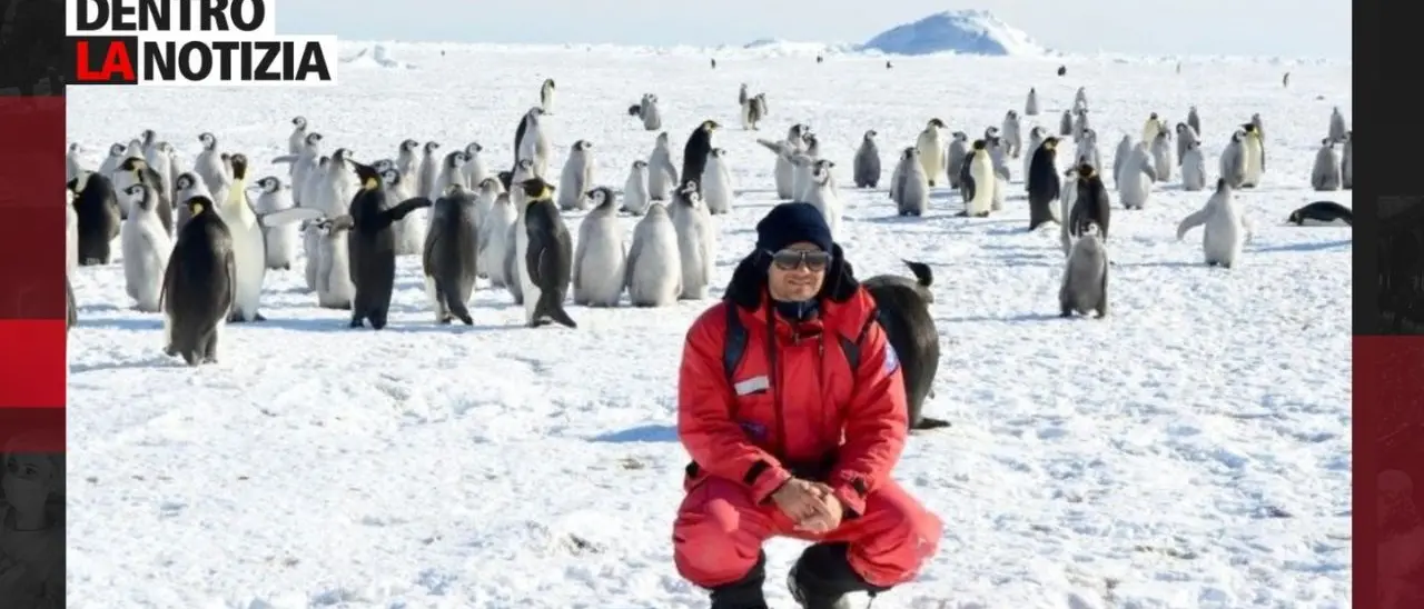 Francesco Pellegrino, un calabrese in Antartide: la sua storia oggi a Dentro la Notizia