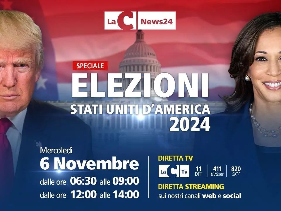 Elezioni negli Stati Uniti: su LaC lo speciale che racconterà in diretta emozioni, attese e prospettive