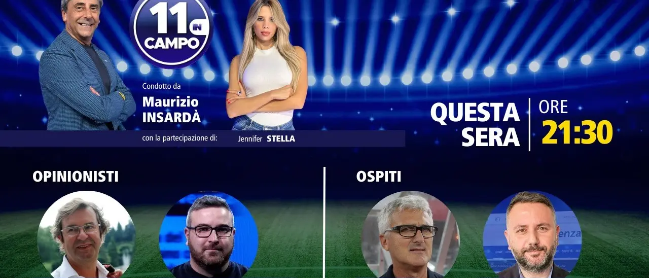 L’allenatore Roberto Venturato ospite di “11 in campo”: segui la DIRETTA su LaC Tv