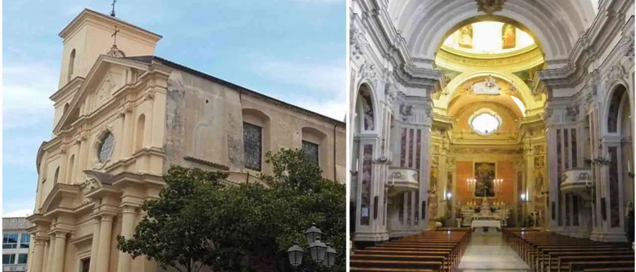 Rosone della basilica dell’Immacolata di Catanzaro a rischio cedimento: disposta chiusura dell‘ingresso principale