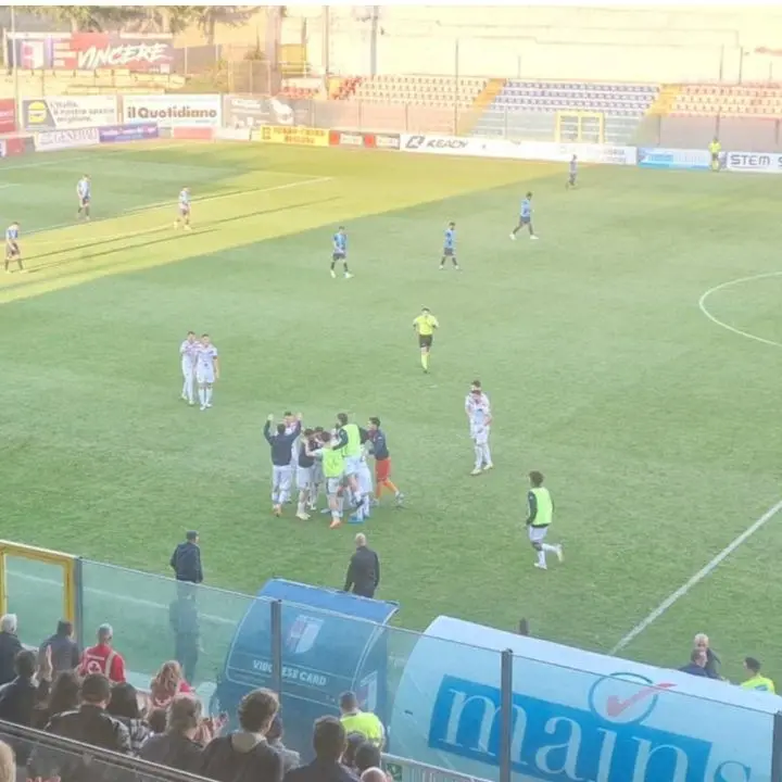 Serie D, la Vibonese non si ferma più. Alagna e Germinio “griffano” la vittoria con il Ragusa: 2-0