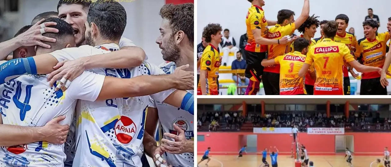 Pallavolo Calabria, in Serie B che tris per le calabresi. In Serie C impresa del Taurianova