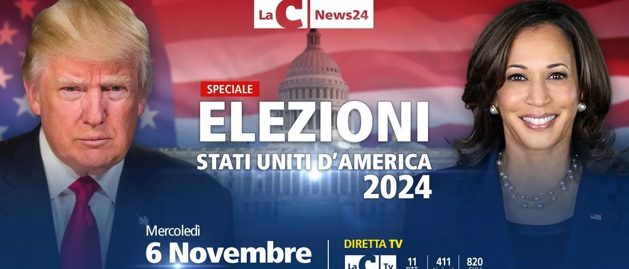 Gli Stati Uniti al voto, tutto pronto per lo speciale in diretta su LaC Tv