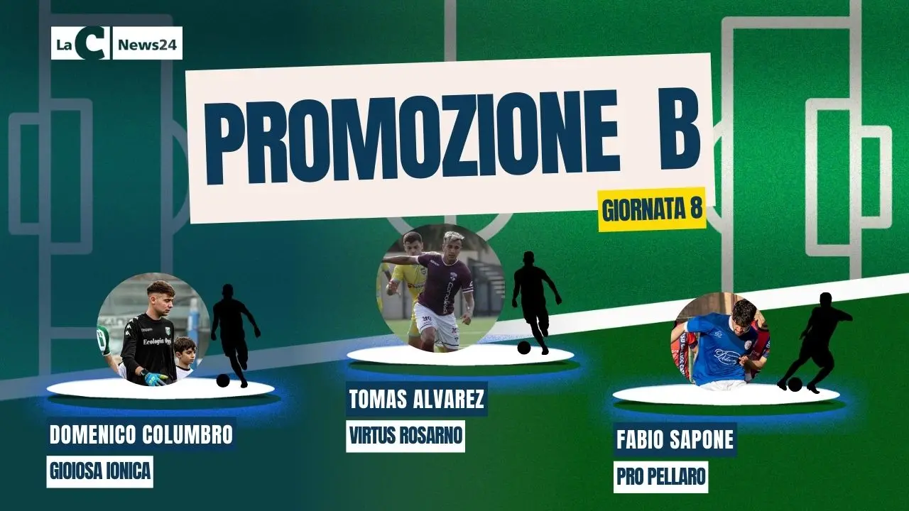 Promozione B, Alvarez guida la Virtus Rosarno in vetta. Columbro para un calcio di rigore e salva il Gioiosa Ionica