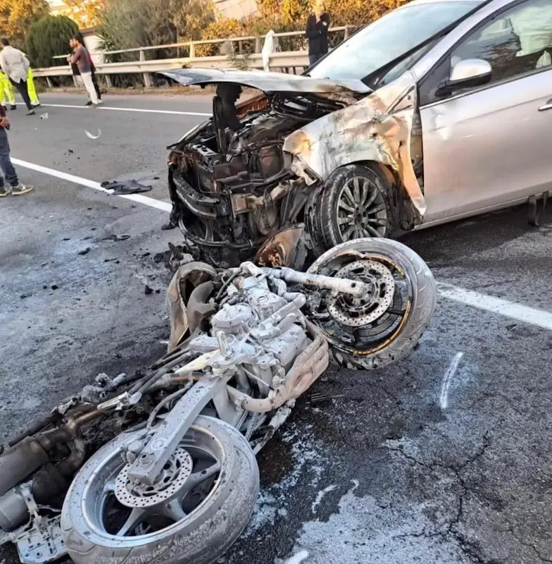 Incidente sulla\u00A0statale 106, lotta per la vita il figlio del motociclista morto sul colpo