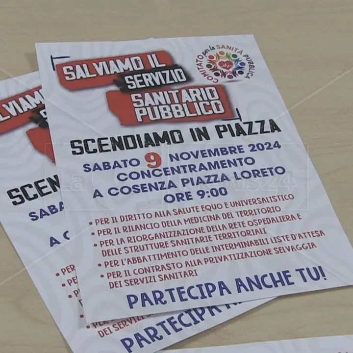 Diritto alle cure, a Cosenza la mobilitazione popolare “Salviamo il servizio sanitario pubblico”\n