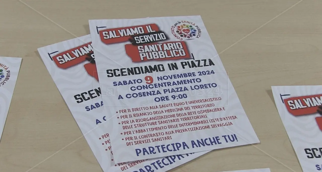 Diritto alle cure, a Cosenza la mobilitazione popolare “Salviamo il servizio sanitario pubblico”\n