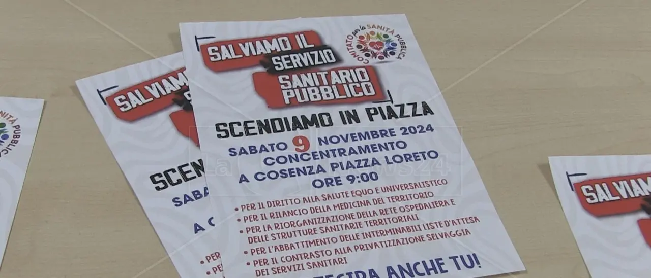 Diritto alle cure, a Cosenza la mobilitazione popolare “Salviamo il servizio sanitario pubblico”\n