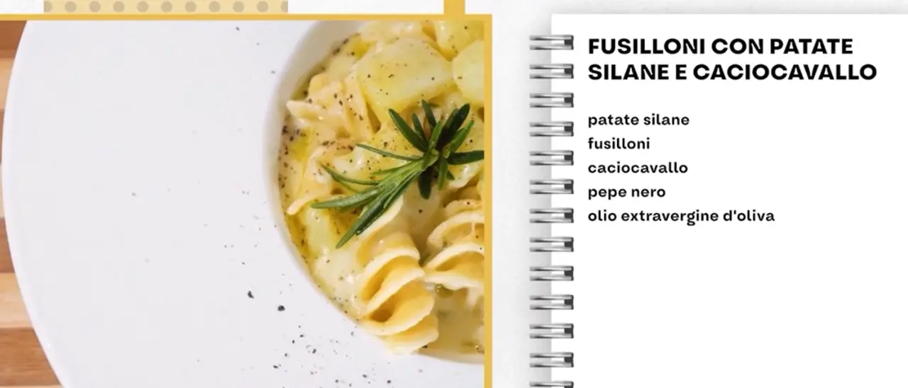 Fusilloni con patate silane e Caciocavallo: un trionfo di sapori calabresi