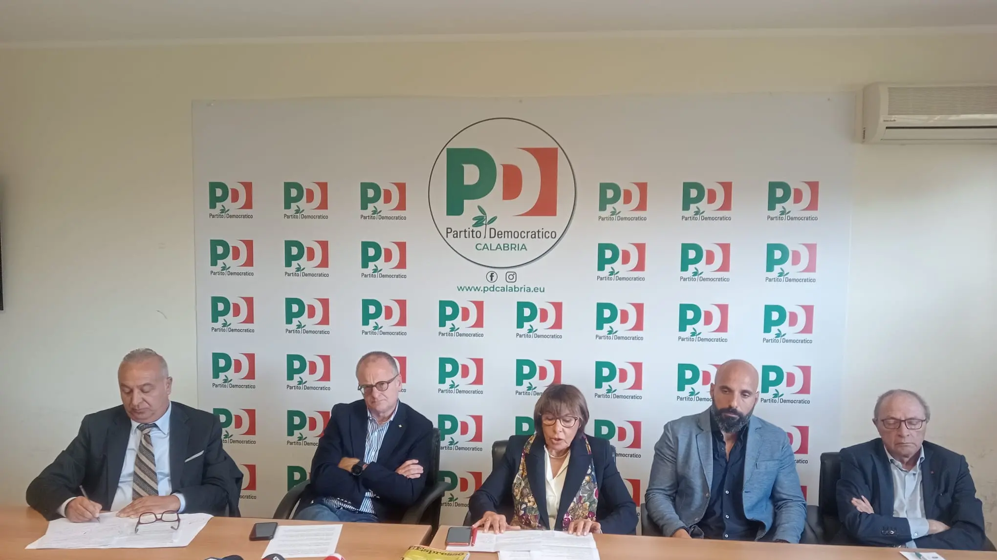 I consiglieri regionali del Partito democratico