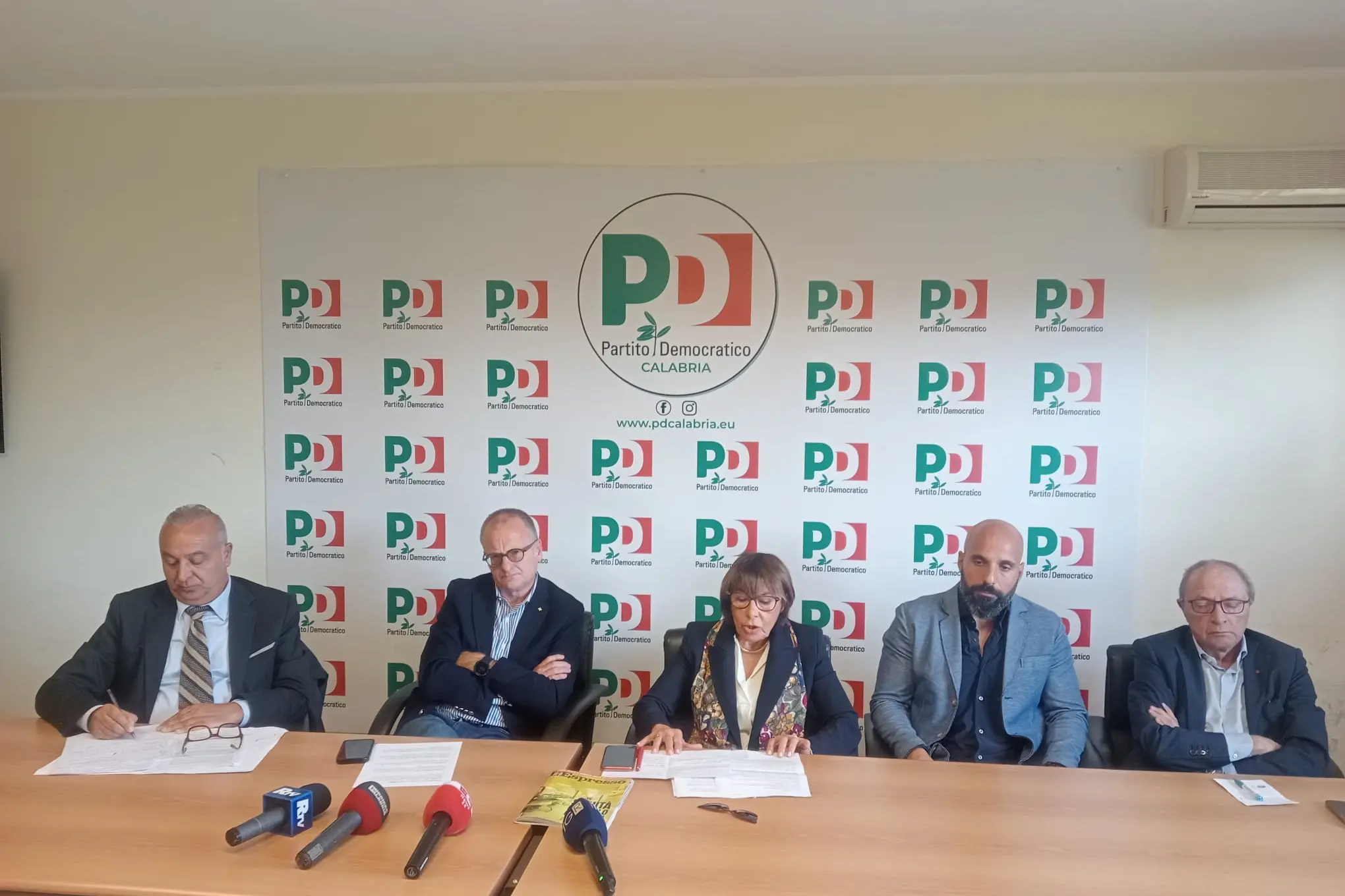 I consiglieri regionali del Partito democratico