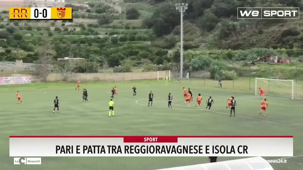 Pari e patta tra Reggioravagnese e Isola CR