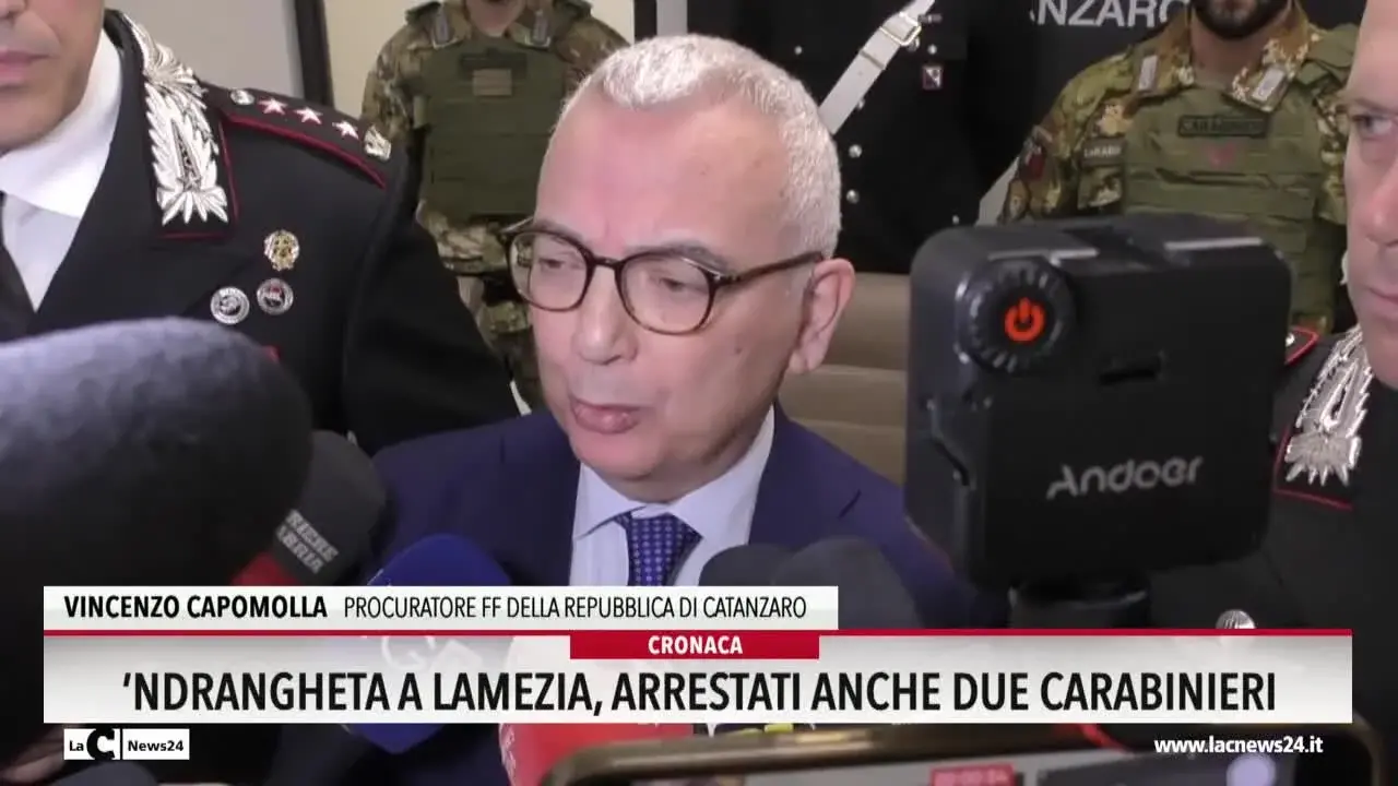 Ndrangheta a Lamezia, arrestati anche due carabinieri