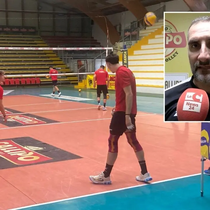 Volley maschile, la Tonno Callipo attende Palermo al PalaValentia. Coach Piccioni: «Vietato abbassare la guardia»\n