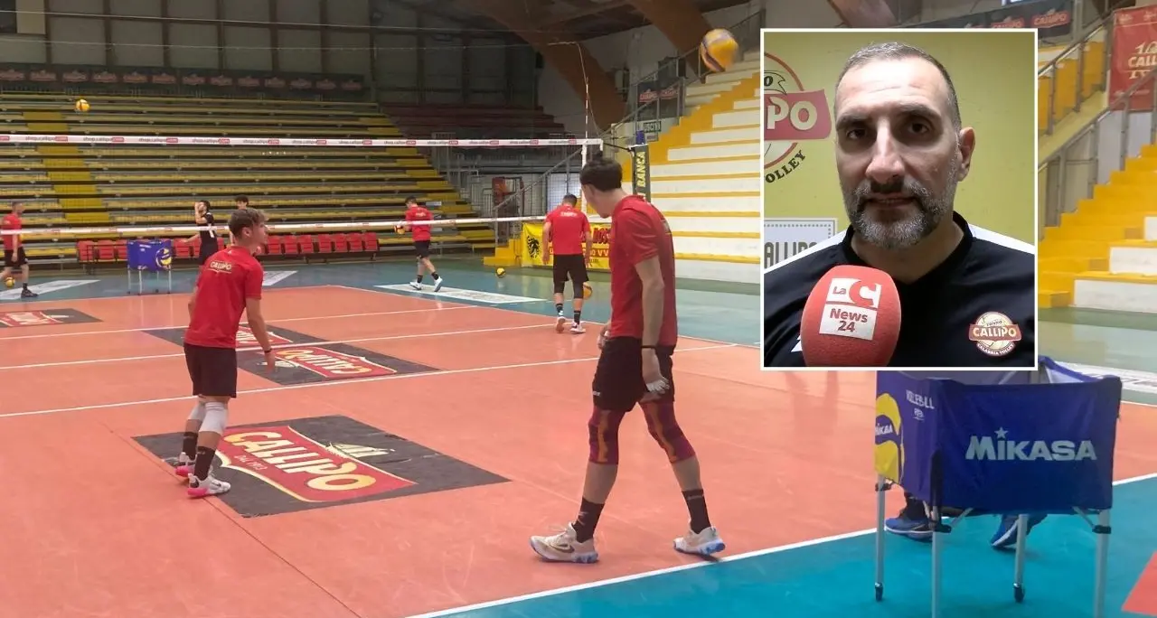 Volley maschile, la Tonno Callipo attende Palermo al PalaValentia. Coach Piccioni: «Vietato abbassare la guardia»\n