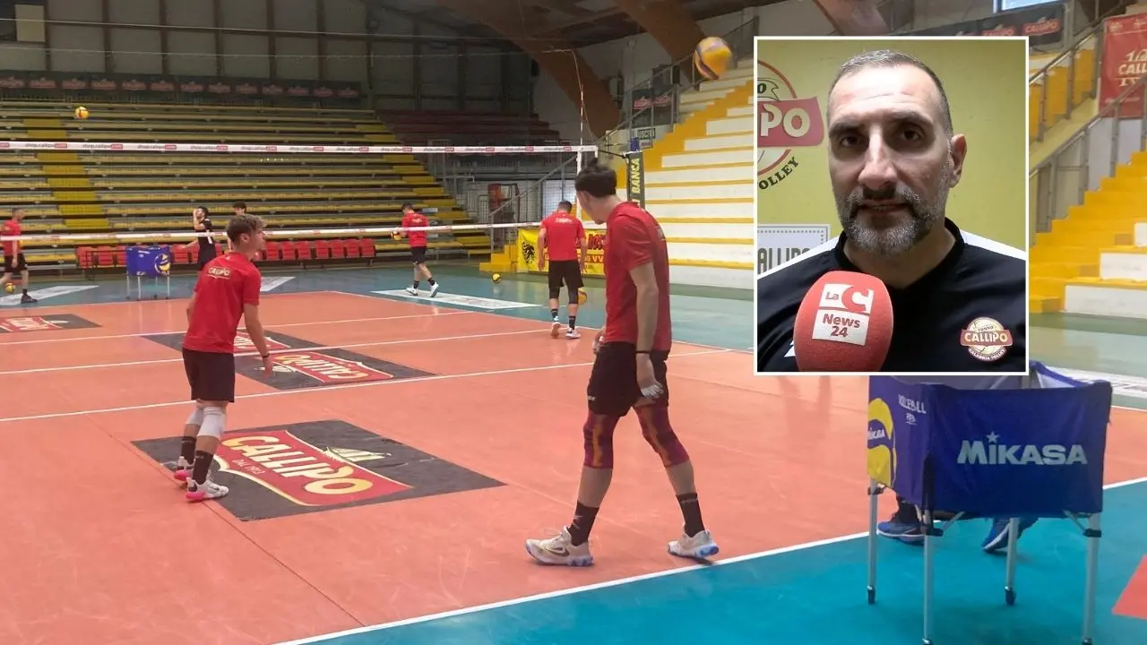 Volley maschile, la Tonno Callipo attende Palermo al PalaValentia. Coach Piccioni: «Vietato abbassare la guardia»\n