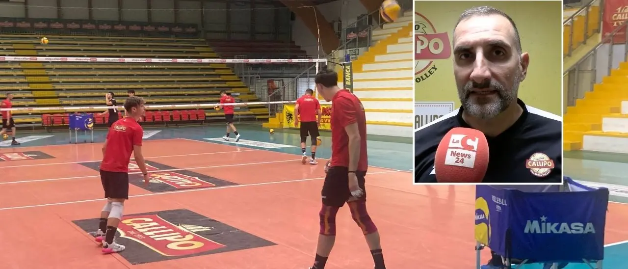 Volley maschile, la Tonno Callipo attende Palermo al PalaValentia. Coach Piccioni: «Vietato abbassare la guardia»\n