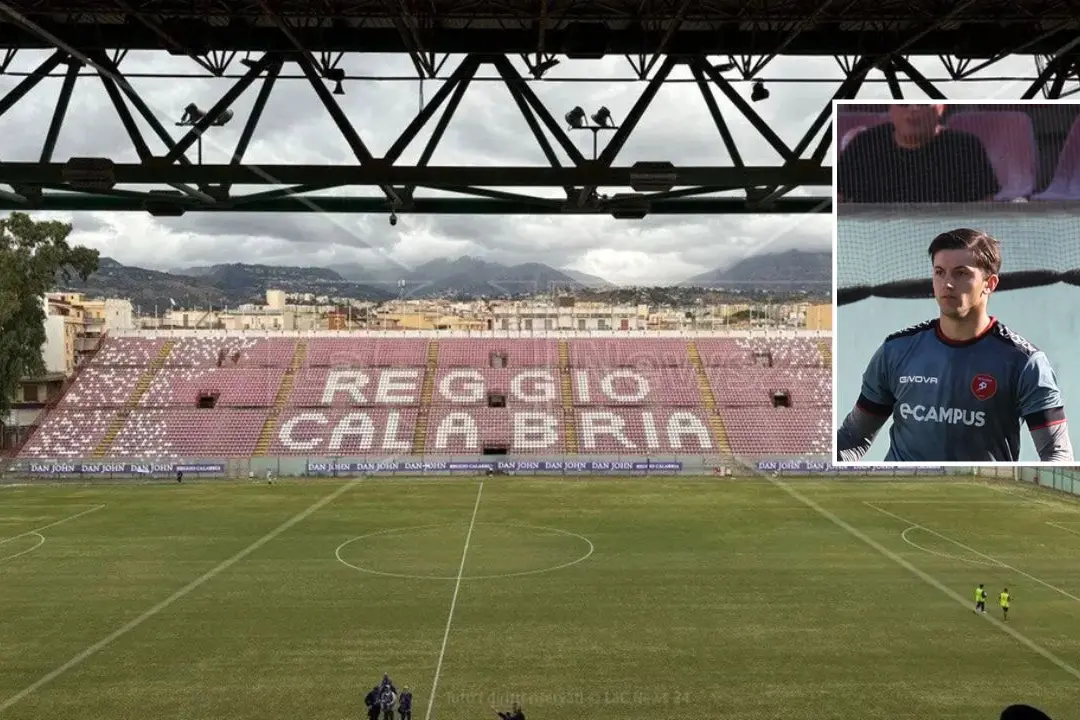 Stadio Granillo, nel riquadro Lazar (Foto Reggina.it)