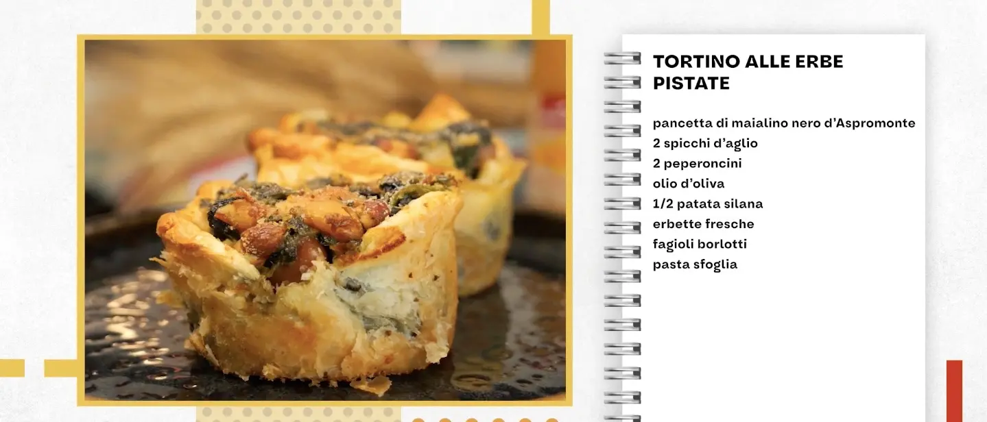 Il fascino della cucina calabrese: tortino alle erbe pistate\n