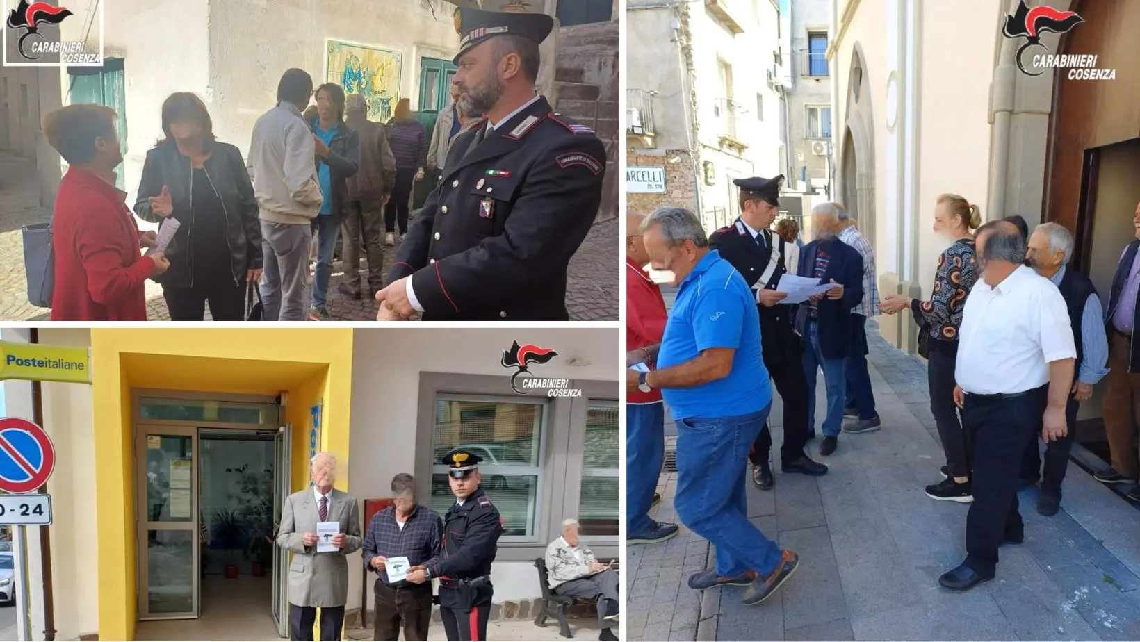 I carabinieri del Tirreno cosentino in campo contro le truffe agli anziani: diverse le iniziative sul territorio\n