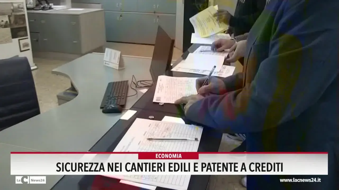 Sicurezza nei cantieri edili e patente a crediti