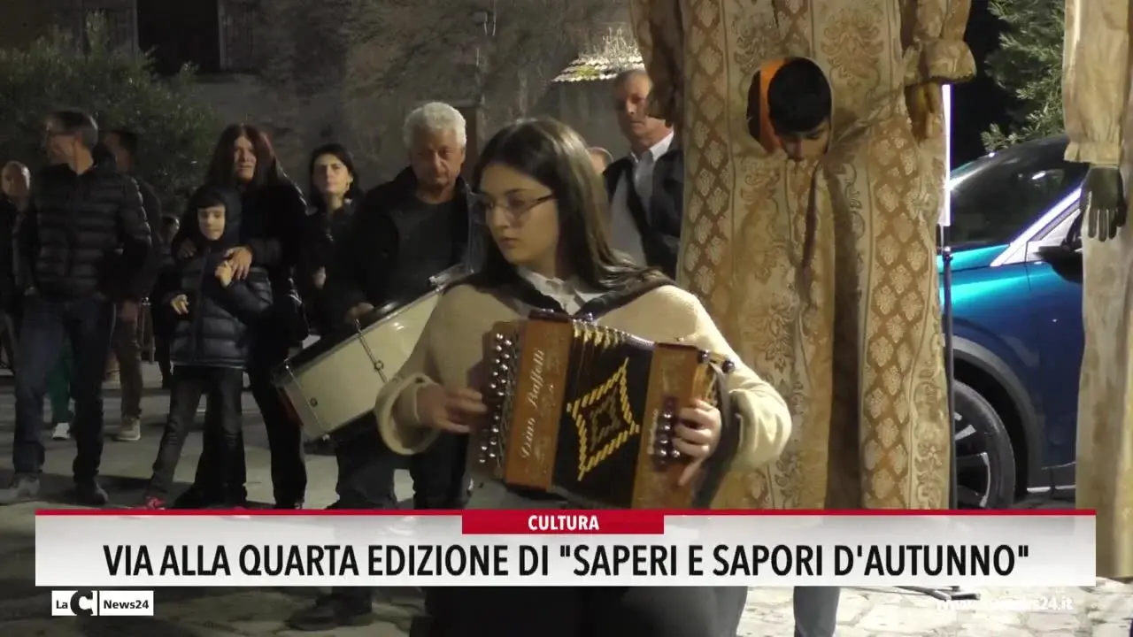 Via alla quarta edizione di Saperi e Sapori d'Autunno