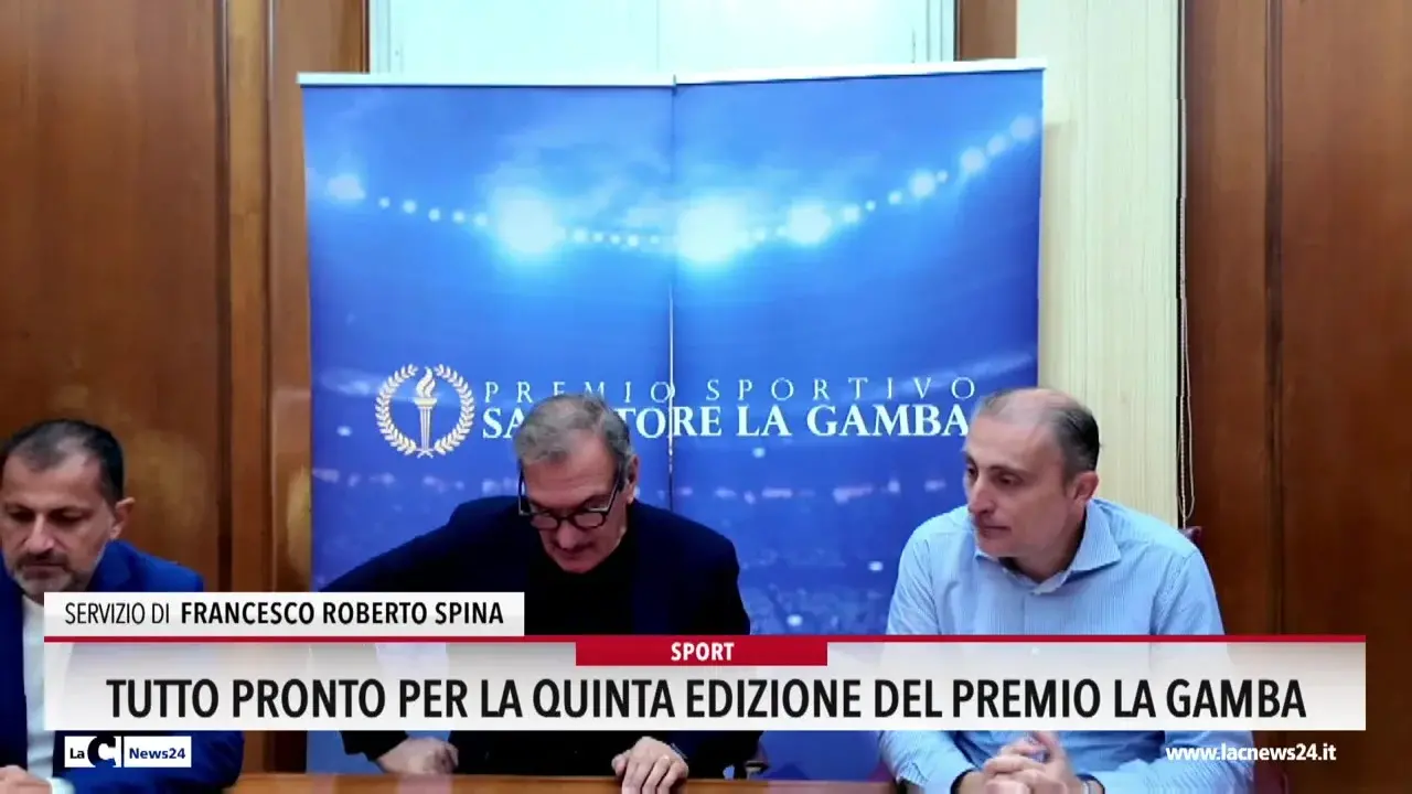 Tutto pronto per la quinta edizione del premio La Gamba