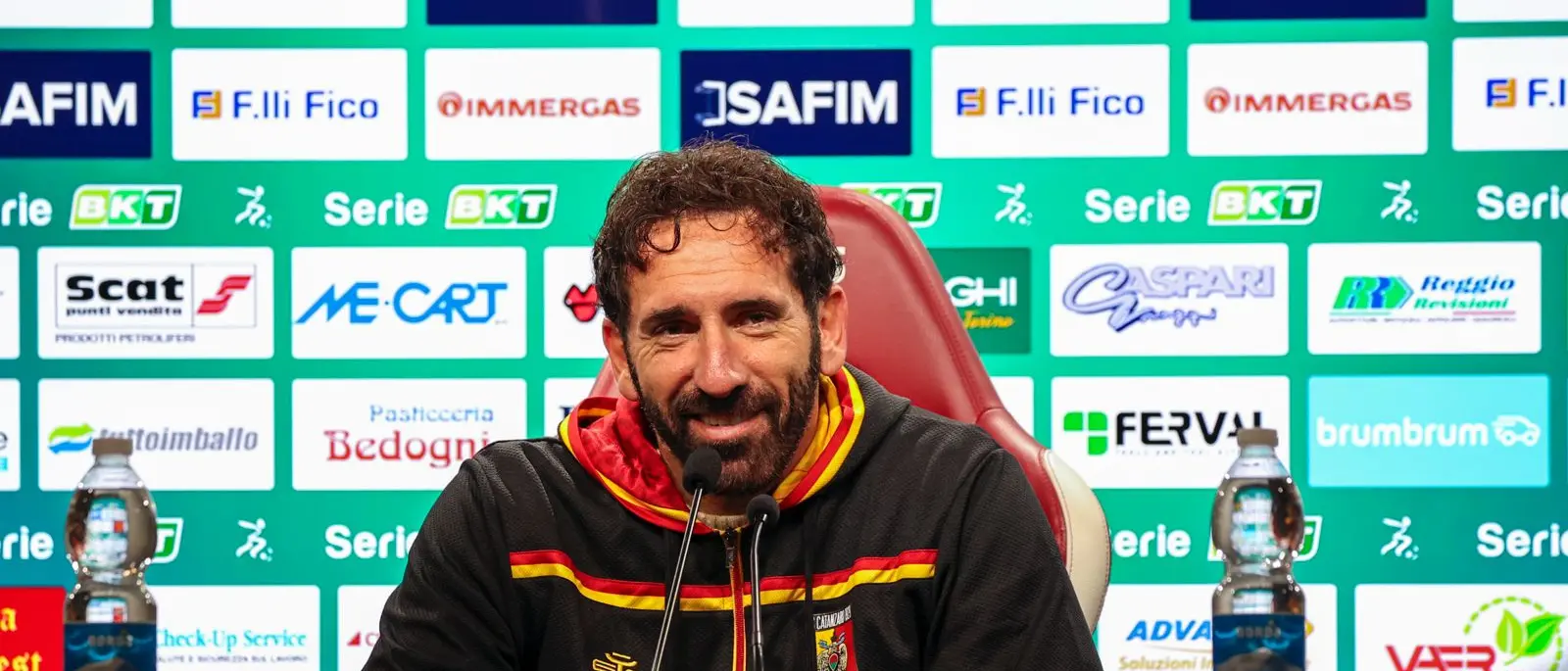 Reggiana-Catanzaro 2 a 2, Caserta: «Grande prestazione da parte di tutti.\u00A0Peccato\u00A0per i 10 minuti iniziali, non siamo partiti con l’atteggiamento giusto»\n