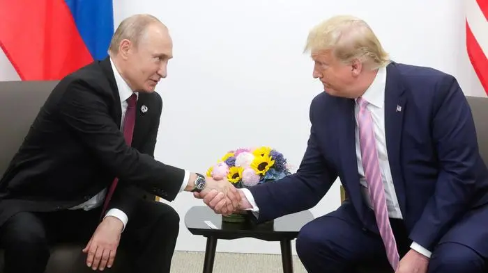 Putin e Trump - foto archivio ansa