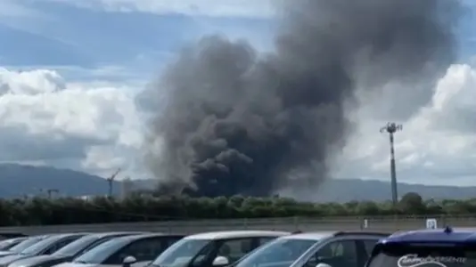 Incendio nel cantiere del nuovo ospedale della Sibaritide: indagini in corso