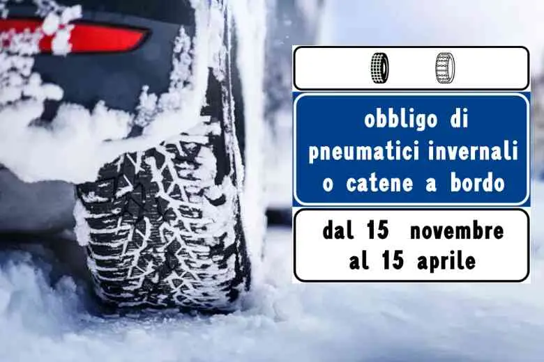 Dal 15 novembre obbligo di catene a bordo o pneumatici invernali sulle strade calabresi: ecco quali\n