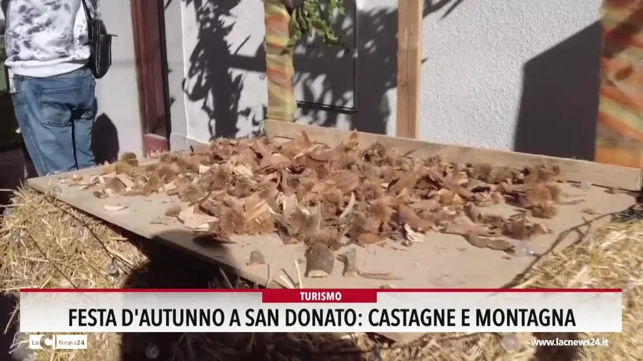 Festa d'autunno a San Donato, tra castagne e montagna