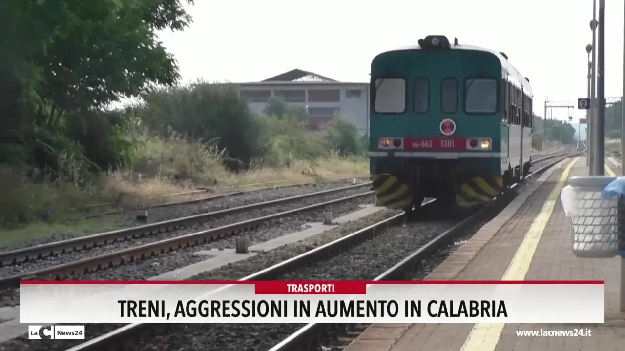 Treni, aggressioni in aumento in Calabria