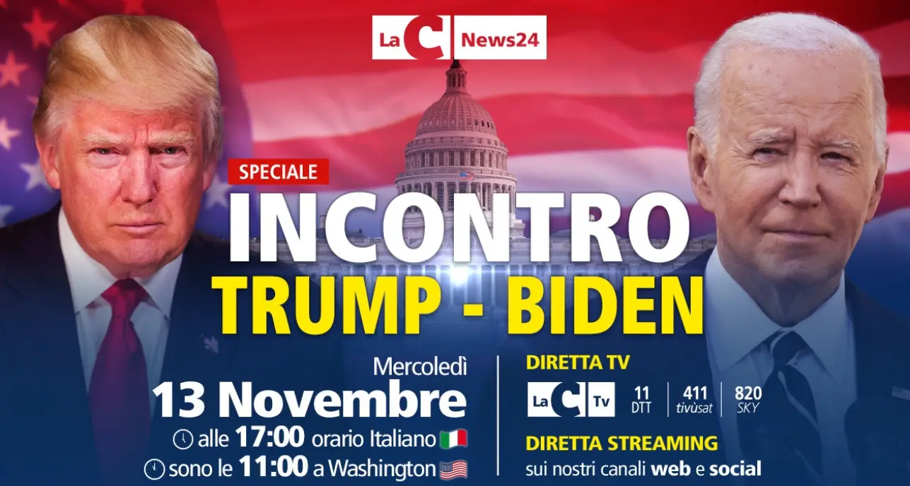 Elezioni Usa, il passaggio di poteri tra Joe Biden e Donald Trump nello speciale targato LaC Tv